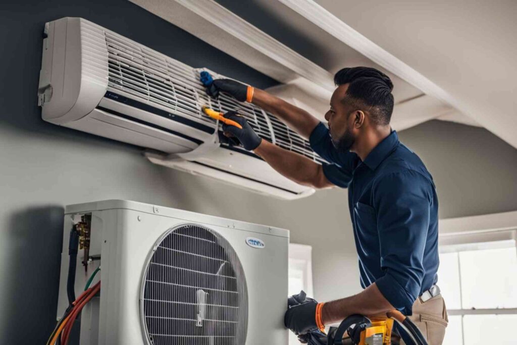 Step-by-Step Guide to Installing Ceiling-Mounted AC Units in Dubai Homes.